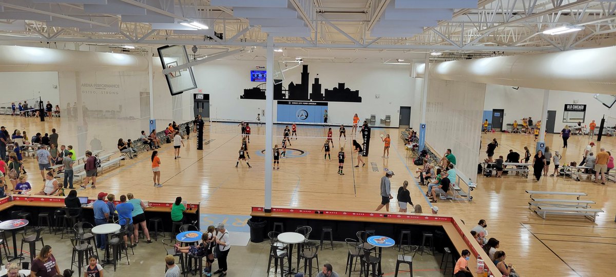 ArenaVolleyball's tweet photo. Arena Fall Volleyball League is underway!

122 teams, three sites. 

Thank you to the Volleyball teams from North, South Sioux and East for the help!

Matches at the Arena, Long Lines &amp; North High.

It's alot of moving parts, but kids playing the game they love is the reward! https://t.co/A5xjGUmWuC