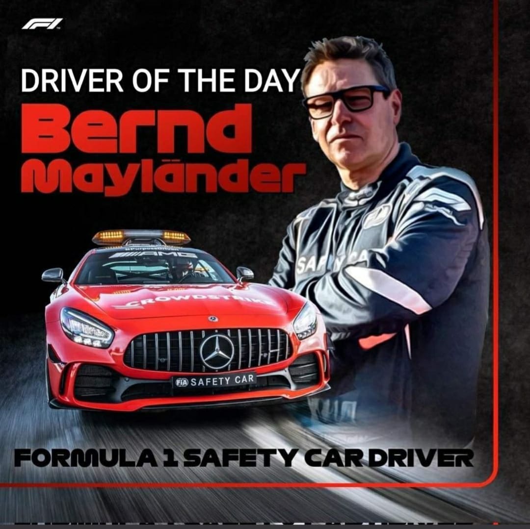 Al Pacino Bernd Maylander Is The Driver Of The Day F1 F1driveroftheday Dazn T Co P3dlb2kdol Twitter