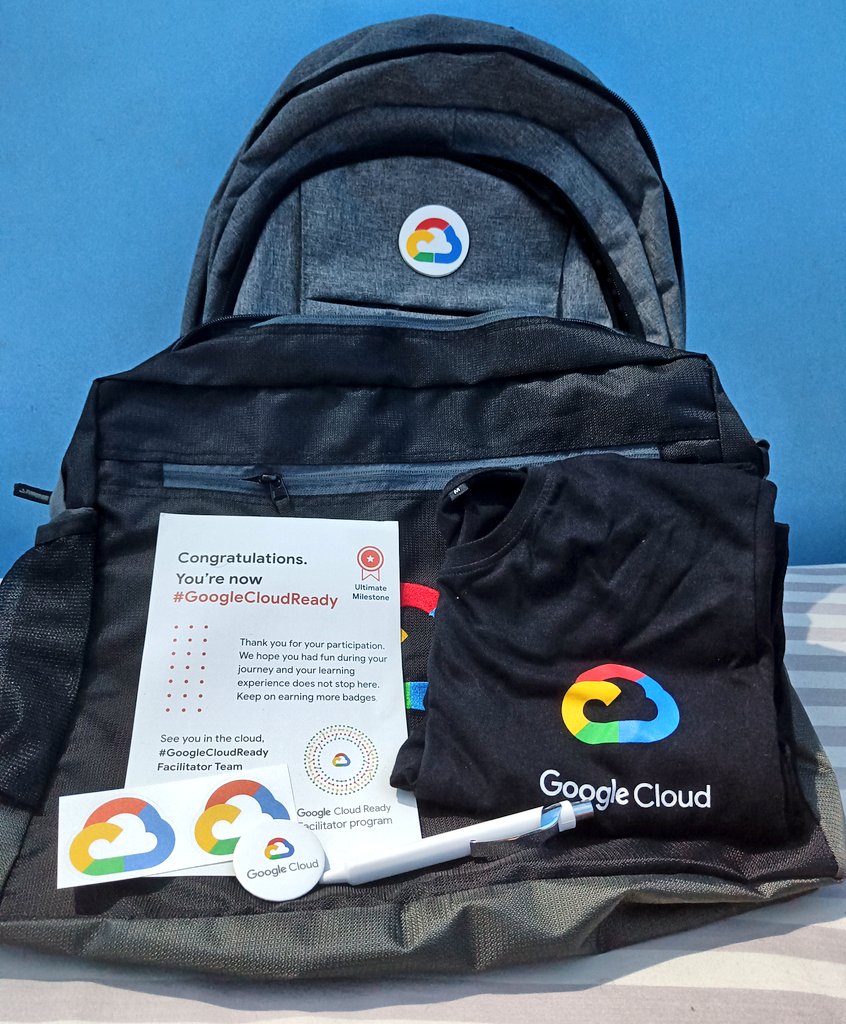 Hey Google, thanks for all the goodies! : P
#GoogleCloudReady <a href="/GoogleCloud_IN/">Google Cloud India</a>