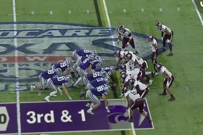 JumpingJacks17's tweet photo. @DeadPresPicks Took a page out of Bill Snyder’s book! https://t.co/aYVfTN5vTq