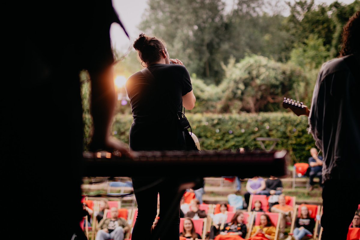 #AllyAmfi yesterday! Thank you for sticking with us this past year and a half. We’ve been waiting to finally hit the stage again and - even though it was a seated concert - we weren’t let down! 🖤🙏