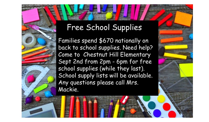 CHE families…. If you need school supplies look below 👇