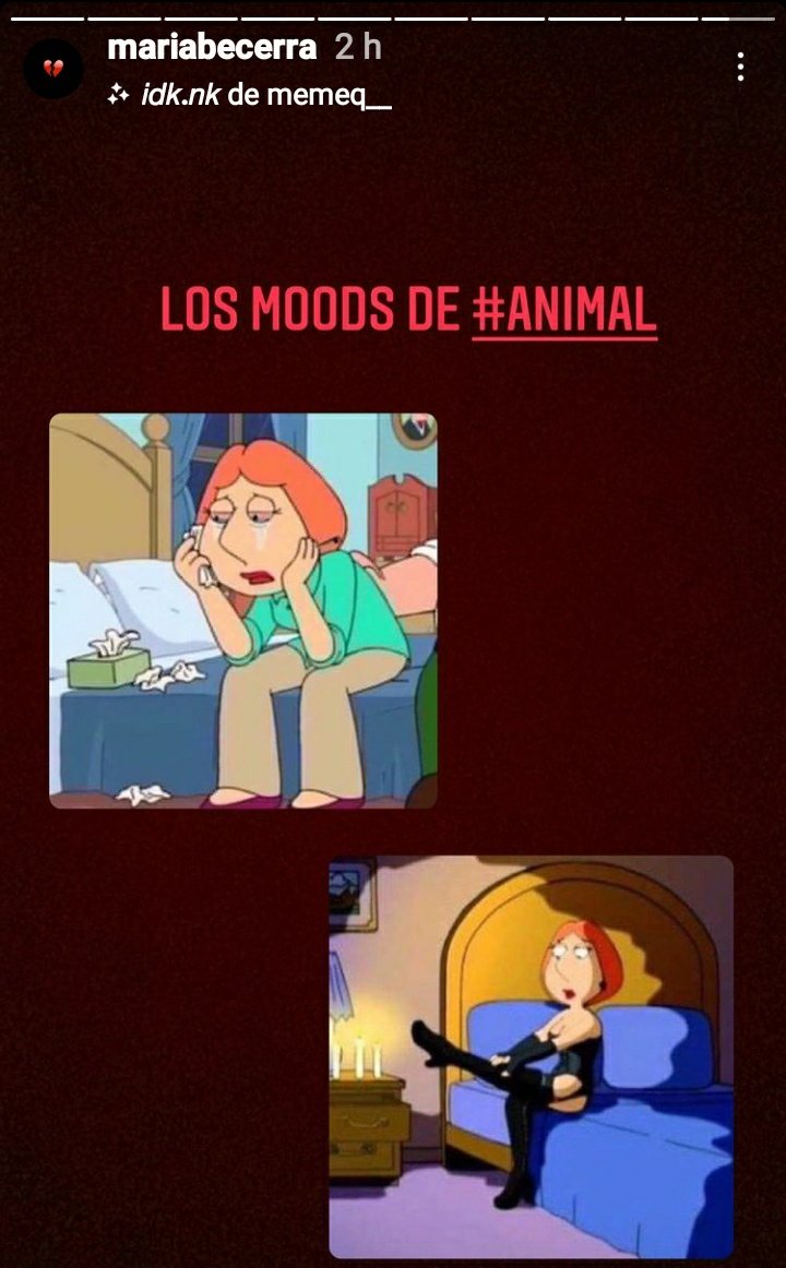 PasionxKarinaOk's tweet photo. Mis Moods Escuchando #AnimalParte2
1) Mí Debilidad.💔😭
2) Wow Wow.🎵💃🕺🎵🥳😍🥰🤣 https://t.co/HnDbBTvosn