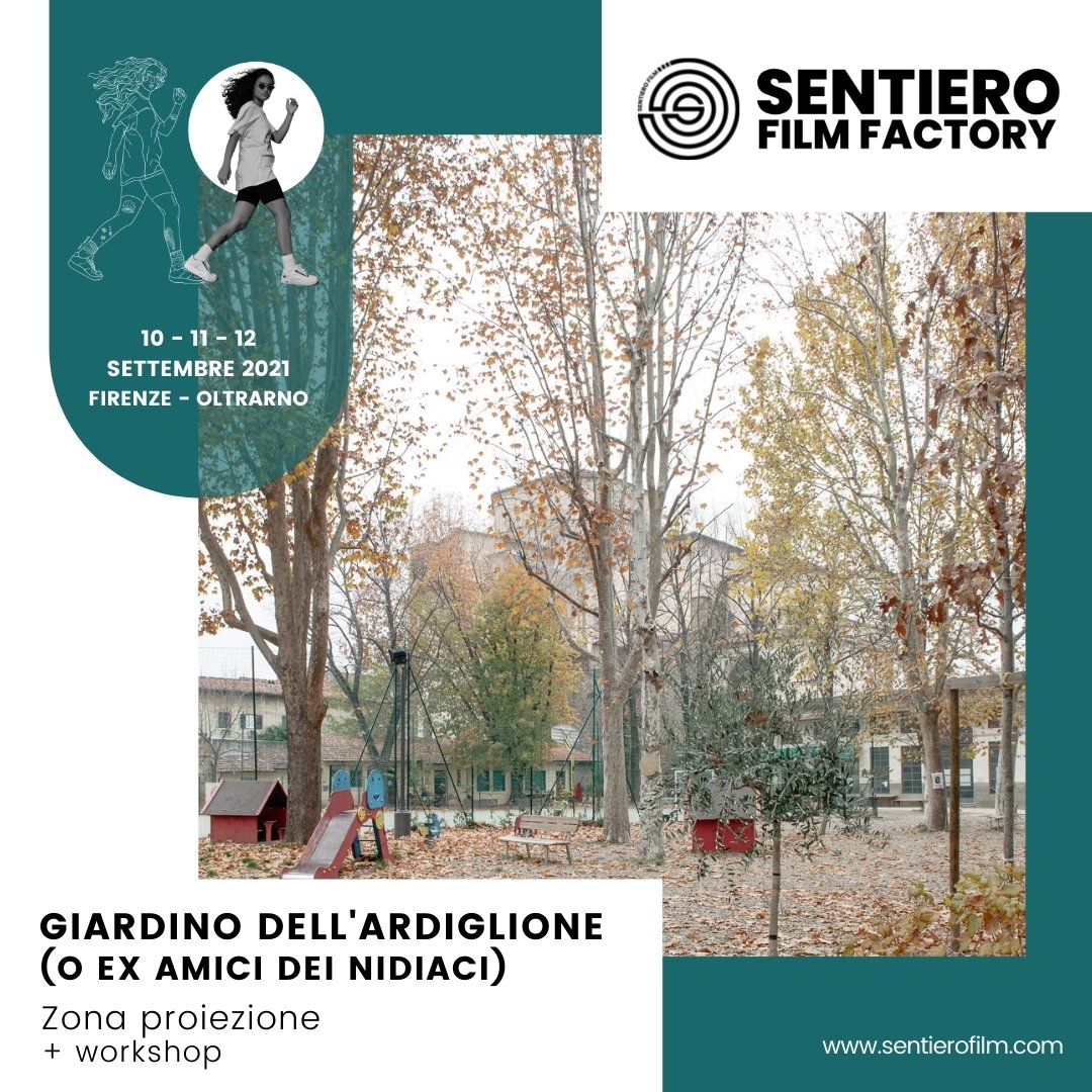 ✅⚜️#SFF2021 - I LUOGHI DEL FESTIVAL⚜️✅
🎥Zona Proiezione/Giardino Ex Amici dei Nidiaici - Via D'Ardiglione 30 - Firenze
.
.
⏰Vi Aspettiamo 10-11-12 SETTEMBRE 2021 SENTIERO FILM FACTORY