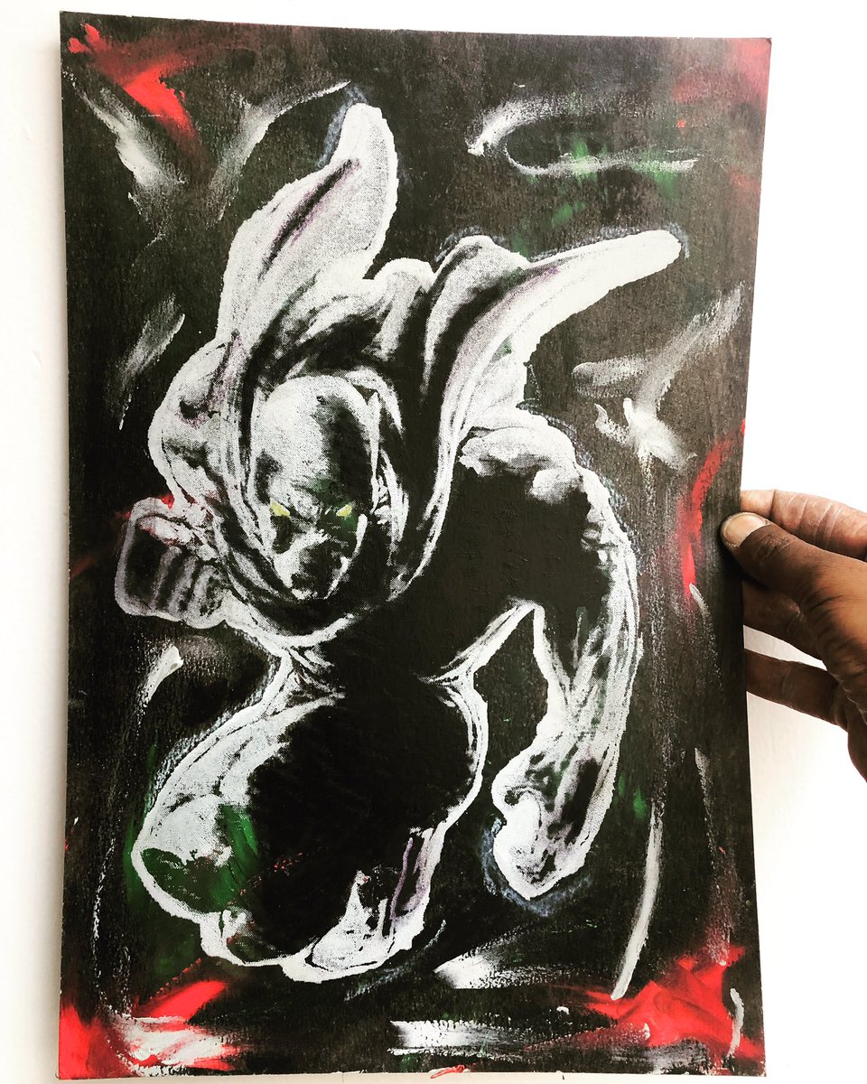 DArscorpius's tweet photo. “Black Panther”
12” x 16” combo screen and acrylics.
3 only in existence Produced by Darscorpius.
#blackpanther #tchalla #wakanda #wakandaforever #limitededition #signedandnumbered #comicfan #comicart https://t.co/V586Uexcu5
