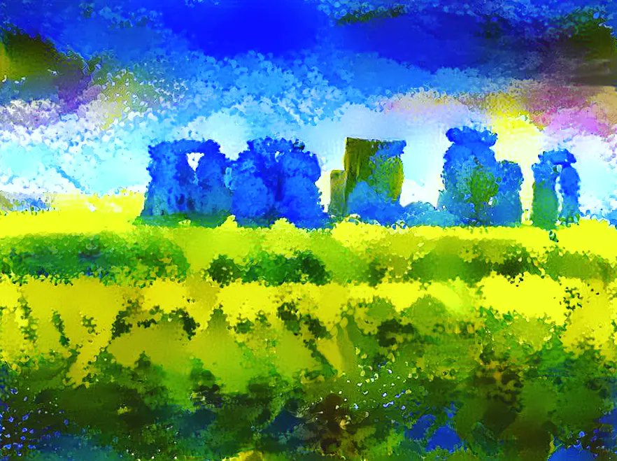 #artphotography #Stonehenge #naivestyle
