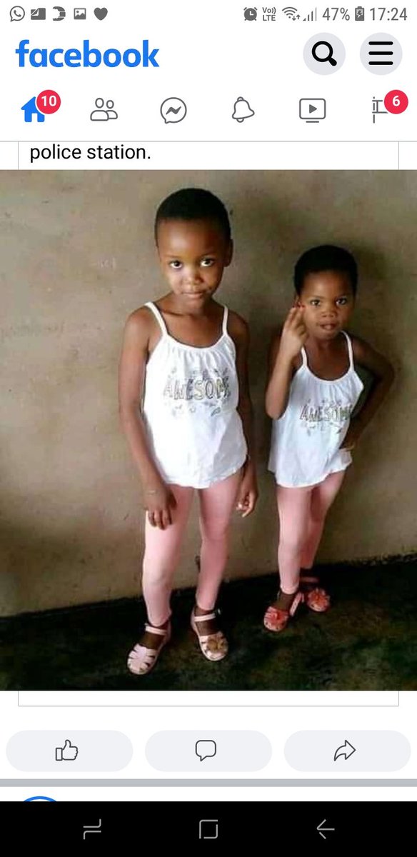 Pls help find these children been missing since Monday

Lady du
#IdolsSA 
#FreePresidentZuma 
#SphithiphithiEvaluator 
Deezy
Sphithiphithi Evaluator 
Zuma 
Thuli 
Nandos 
Piet 
Ramaphosa 
Tshepo 
Brian Molefe 
Cyan 
Mdidi