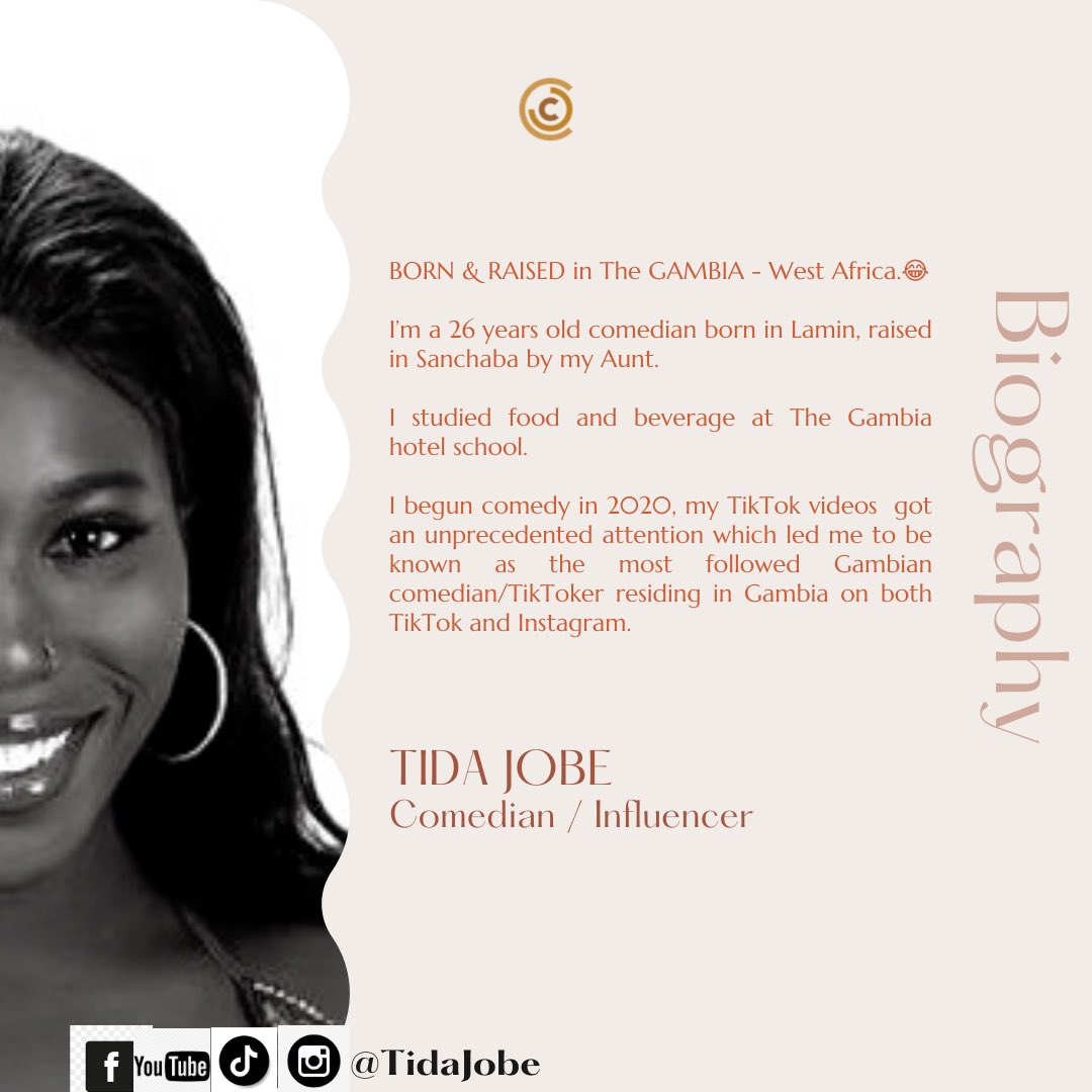 IamDConstant's tweet photo. 5pm ET / 9pm GMT - LIVE on @constantdanny Instagram a conversation with TIDA JOBE.
Let’s share her story.
#ConstantTalks
#Crude
#LiveStreaming https://t.co/qZSb0FYBid