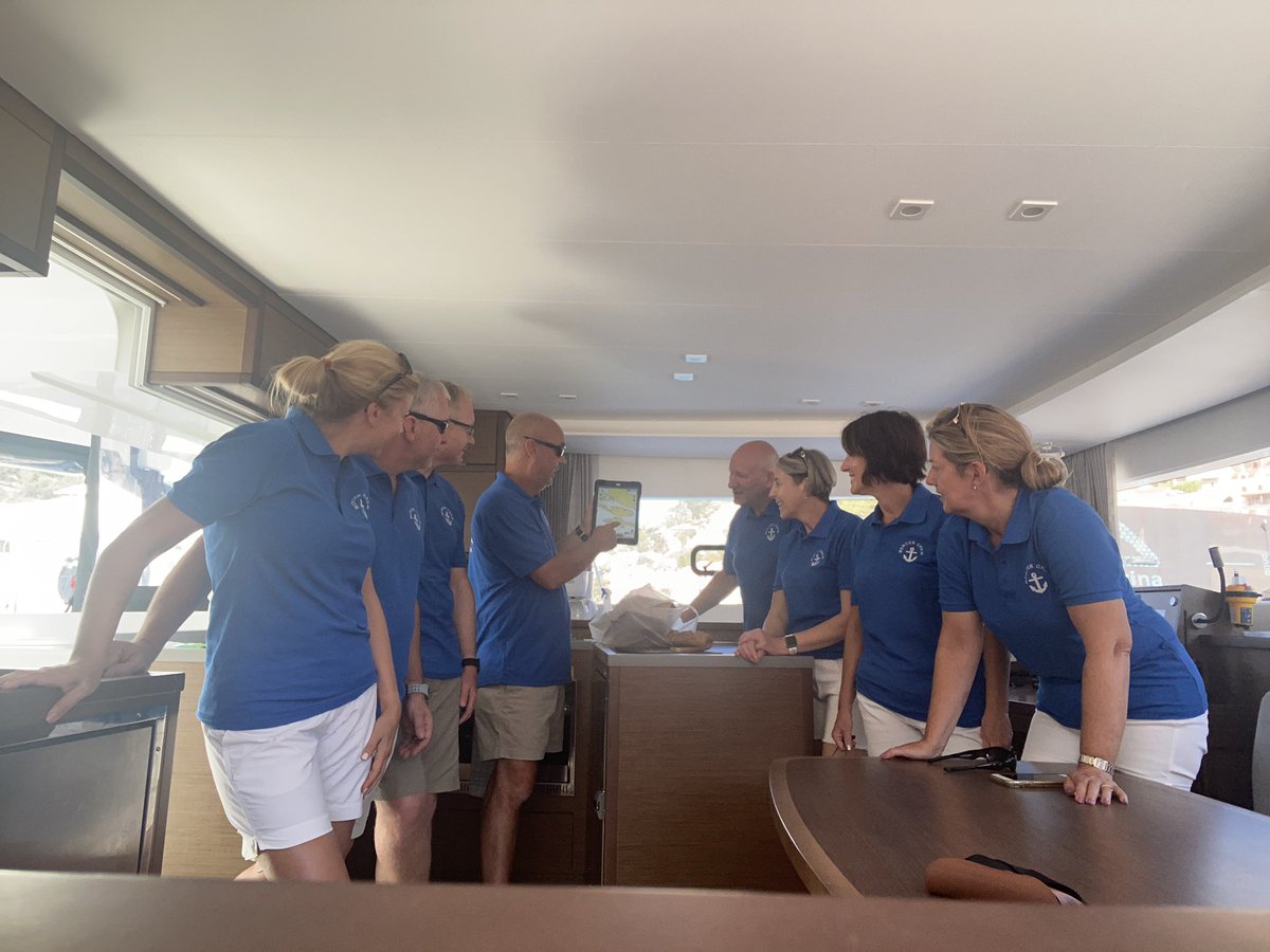 jktc1970's tweet photo. @BelowDeckSailng Do you like our crew t-shirts we had made for our sailing holiday in Croatia? #8friendsgosailing #competentcrew #CaptainMercer https://t.co/PmcHkhNcXa