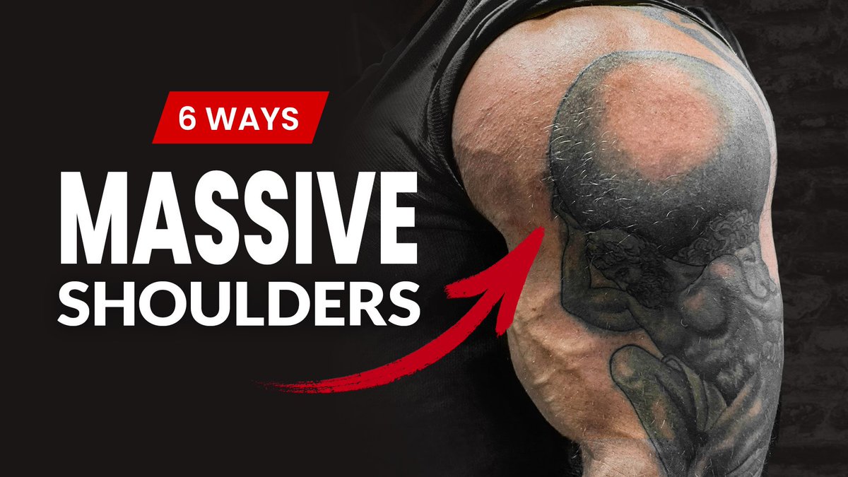 LukeFullbrook's tweet image. 6 Ways To BUILD MASSIVE Shoulders #Shorts youtu.be/Wxg9rfPdPxs via @YouTube
