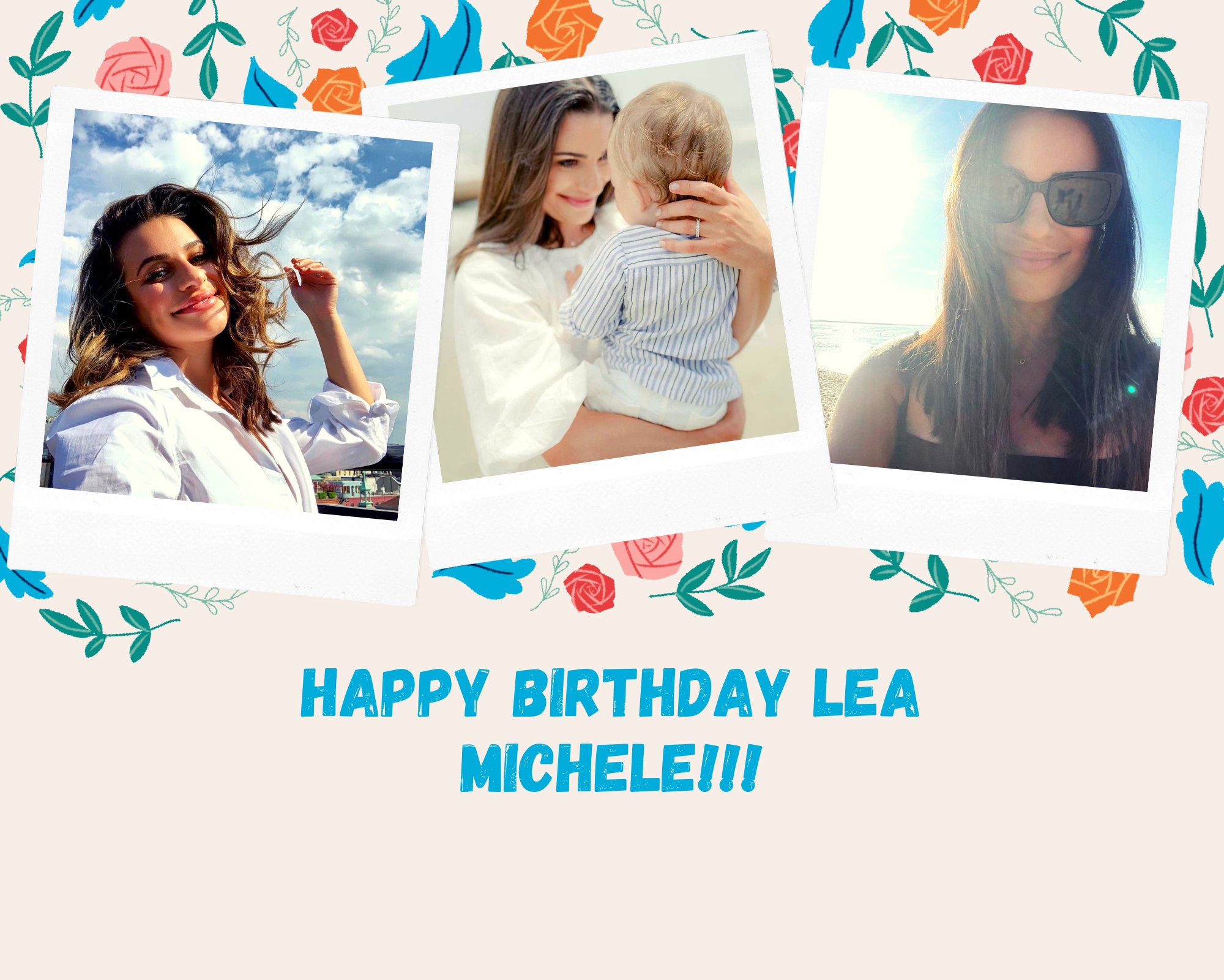 Te amo y admiro con todas las fuerzas de mi corazón, deseo que siempre seas muy feliz  HAPPY BIRTHDAY LEA MICHELE 