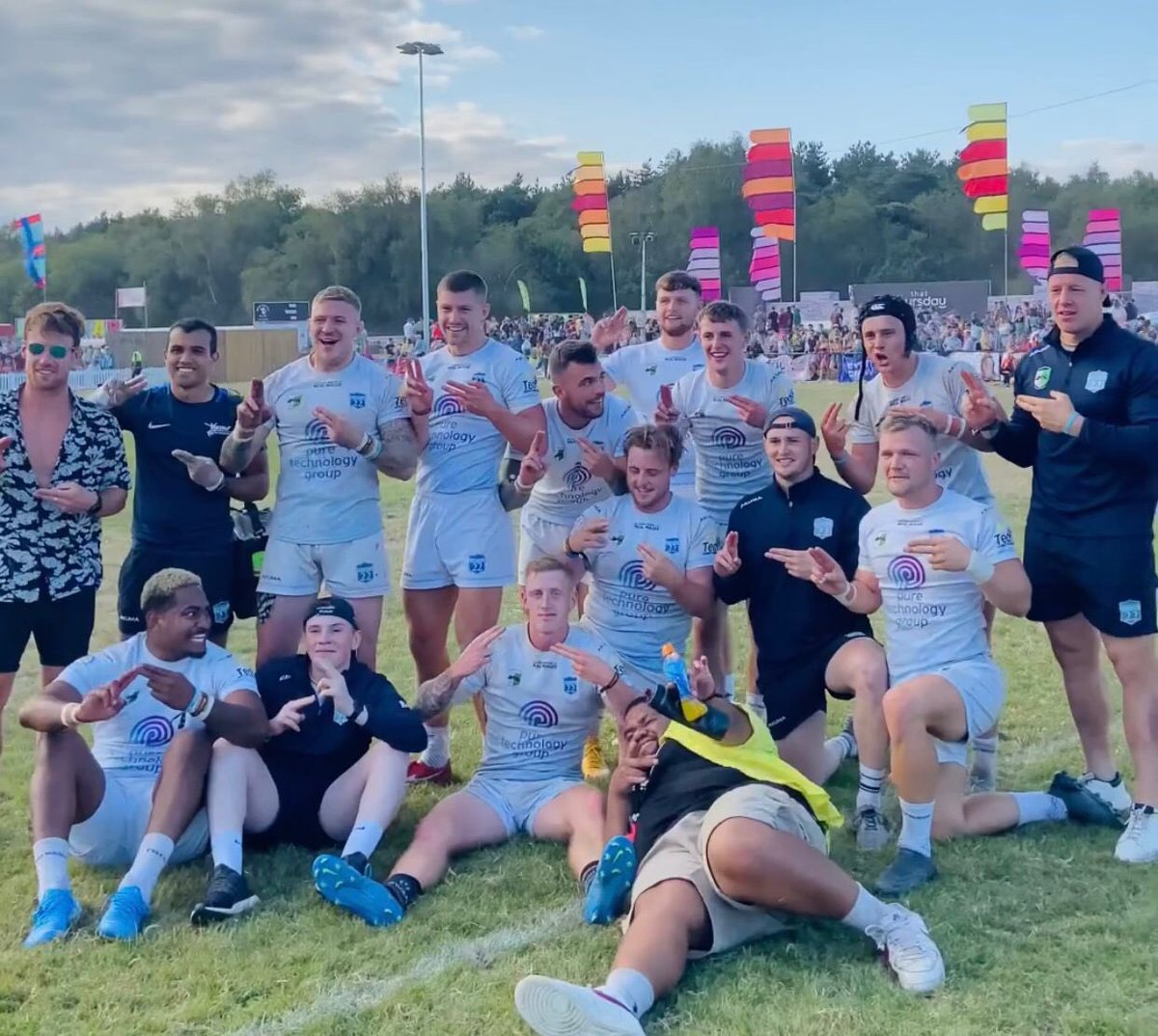 ***Champions***
29-14 win v <a href="/armyrugbyunion/">Army Rugby Union</a> 
in <a href="/Bournemouth7s/">Bournemouth 7s Festival</a> cup final. So proud of these lads to come away with the 🏆 against such strong opposition across the two days . Amazing performance. Enjoy the night lads! #marco #neal #6from6
