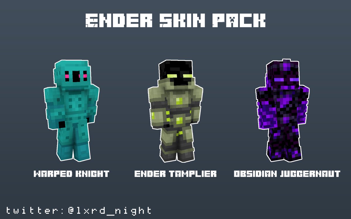 Enderman Skin Pack - Mods for Minecraft