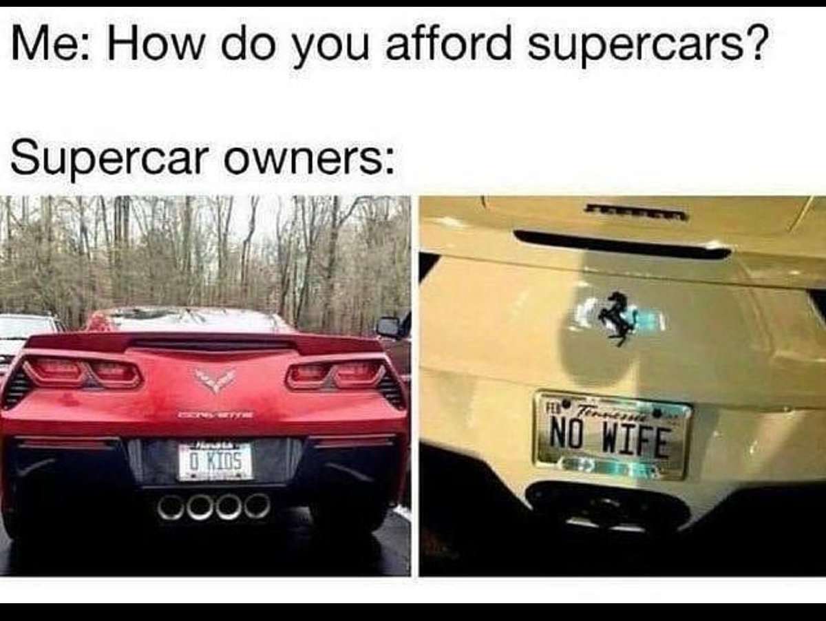 Hope everyone had a great weekend. #meme #memes #cars #car #funny #supercar  #rich, image size:1200x902