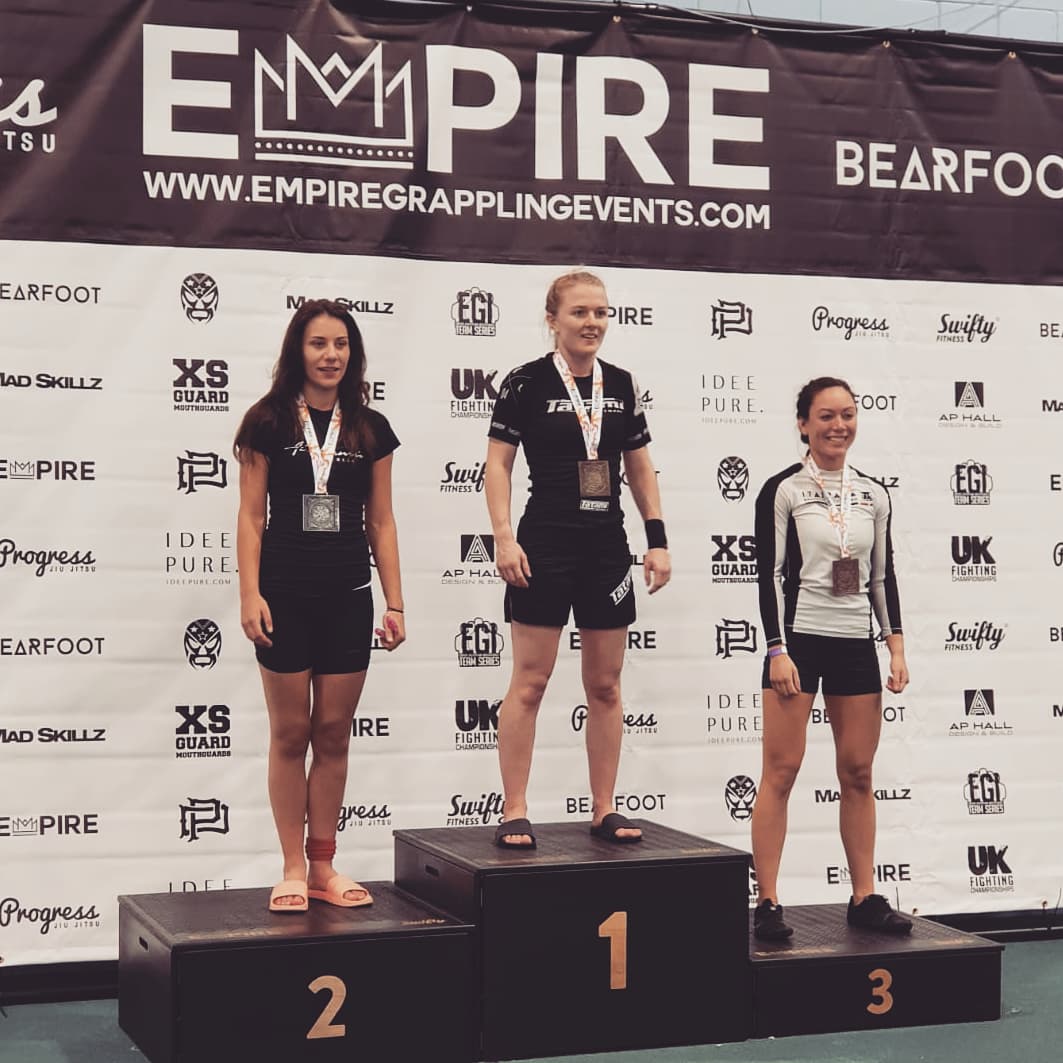 Detoured via <a href="/EmpireGrappling/">Empire Grappling</a> this weekend, MMA fight in 4 weeks 🥊 #wmma #bjj #fight #meangreen