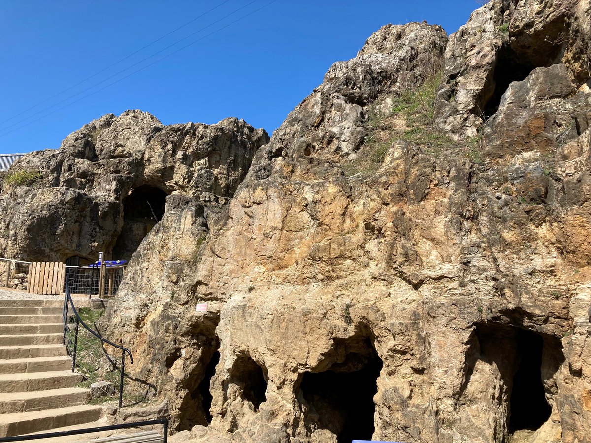 The Bronze Age mine entrances, where the underground adventure begins! 😃