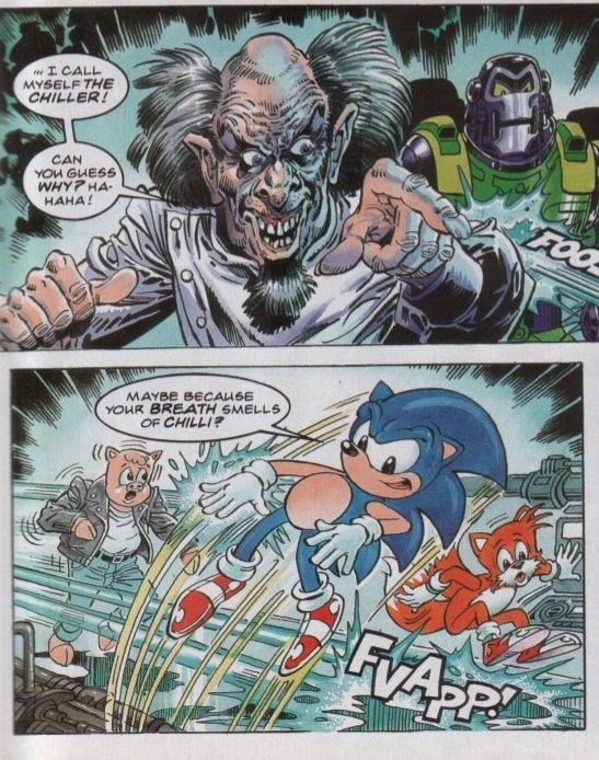 Fleetway Sonic the Comic Appreciation n No Context