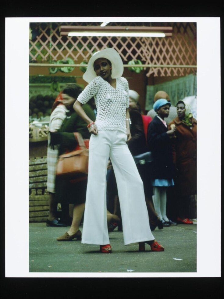 FASHION SHOOT, BRIXTON MARKET, Armet Francis, 1973