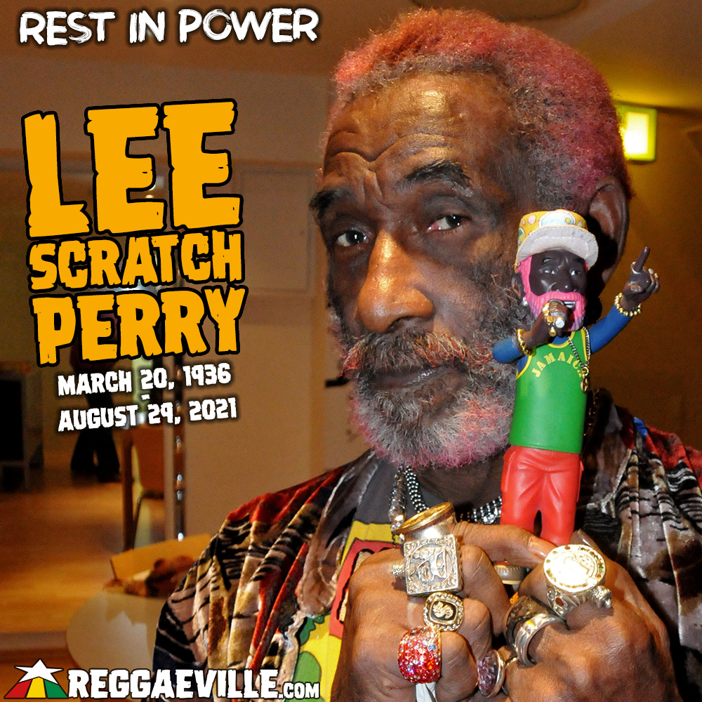 IN THE NEWS @ bit.ly/rip-leeperry
RIP - LEE SCRATCH PERRY 🙏⁠⁠
MARCH 20, 1936 - AUGUST 29, 2021
#LeeScratchPerry #LeePerry #Reggae #Reggaeville #RIP