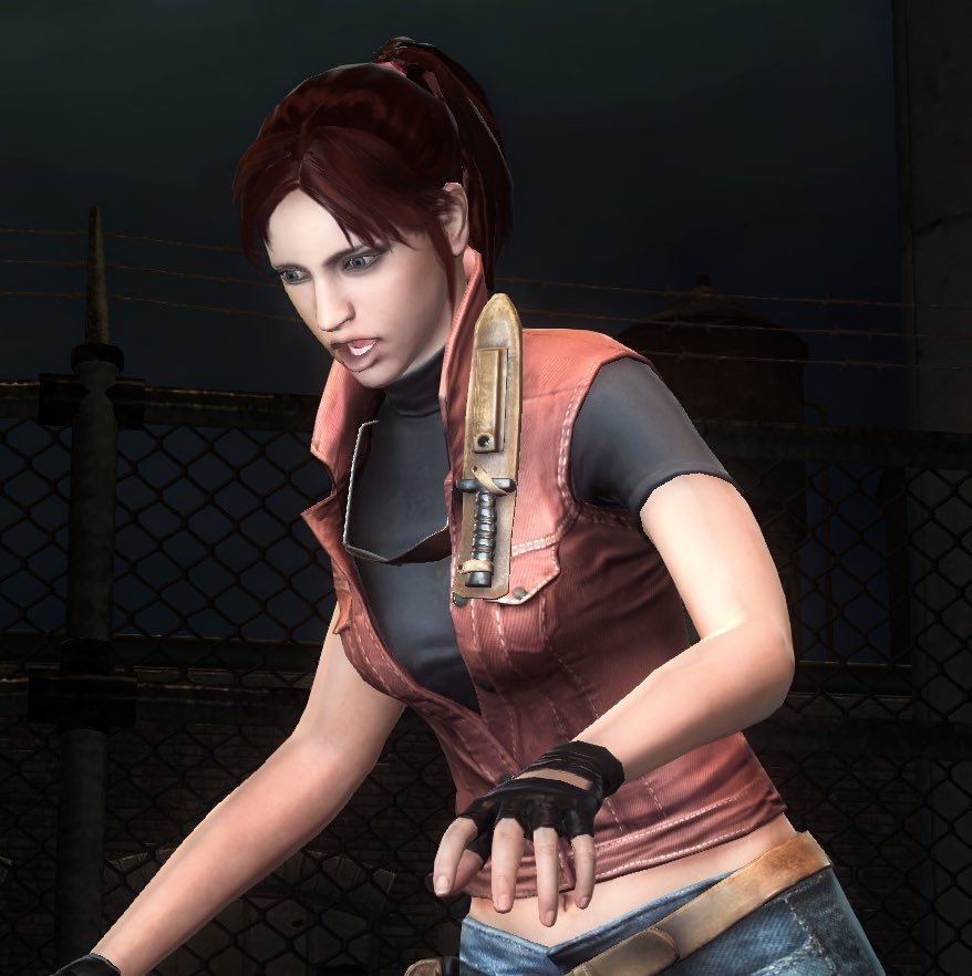 claire redfield as female inmate