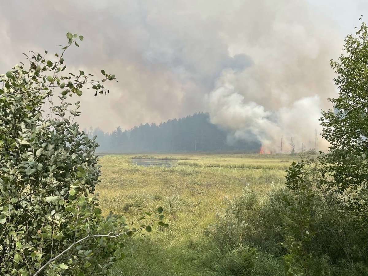 Greenwood Fire Still At 26,000 Acres; BWCA Fires See Little Growth Due To Recent Weather https://t.co/JVcamrSVN3 https://t.co/eEmI9olbGB