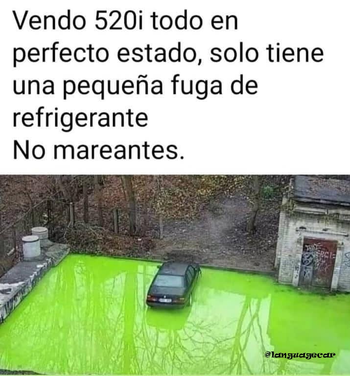 languagecar's tweet image. Nada como los motores de antes!😅😅😅
#bmw #bmwserie5 #bmwe34 #bmwpower #bmwlover #bmwracing #bmwclub #bmwstories #bmwfans #motorsport #germany #oldschool #oldcar #classiccars #cochesclasicos #motor #gasolina #clasicos #parodia #chistes #risas #humor #omg #wtf #memes #languagecar