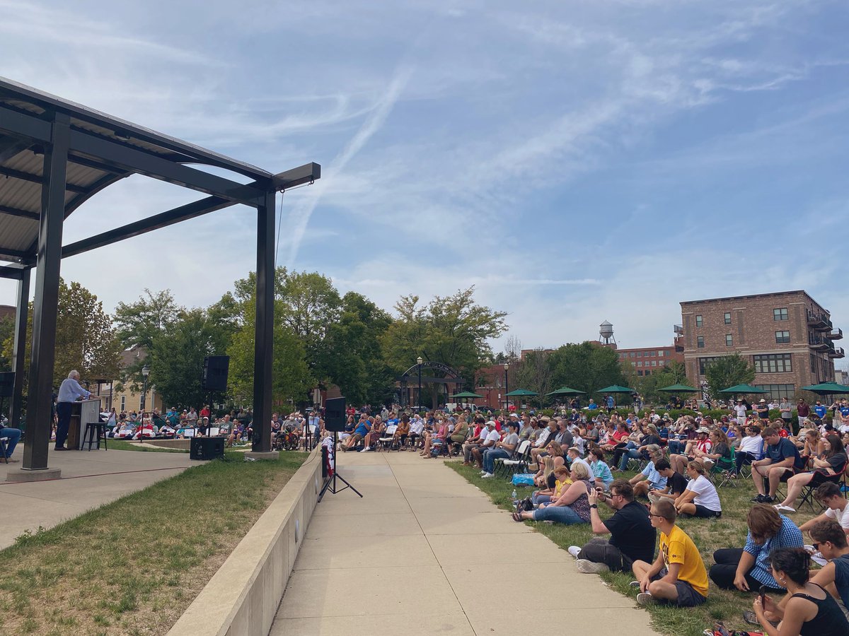 LIVE at 2 PM CT Bernie Sanders Town Hall Cedar Rapids, Iowa