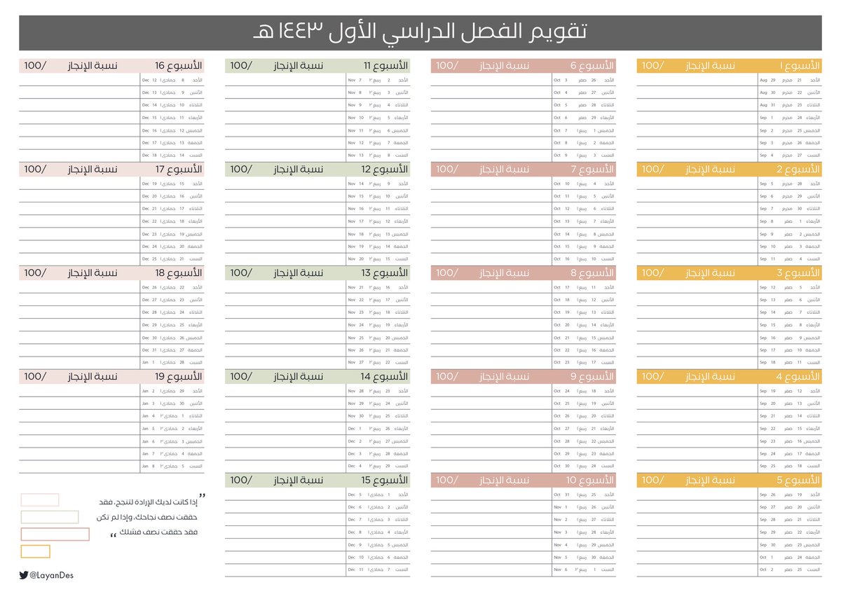 LayanDes's tweet photo. تقويم الفصل الدراسي الأول ١٤٤٣ هـ 
بالتوفيق 🤍

https://t.co/xaMOuPEC0H

@illustrator_sa https://t.co/KRmwKhWka5