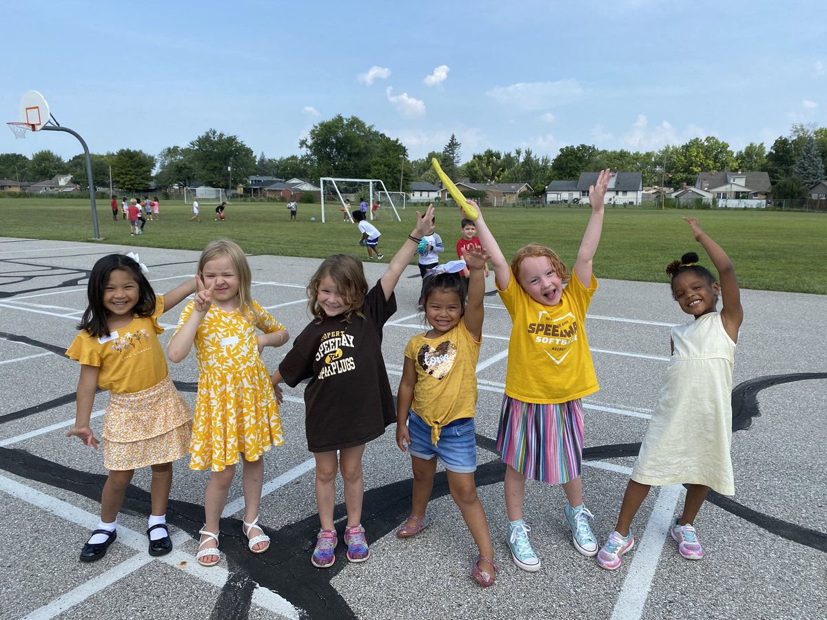 First Fun Friday Spirt Day!! #SparkPlugs #Kindergarten