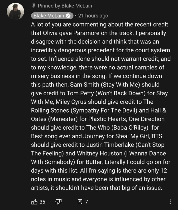 jelousyliv's tweet photo. everyone who ACTUALLY knows about music are on olivia’s side👏🏻👏🏻 https://t.co/VeIO2pT6Ty