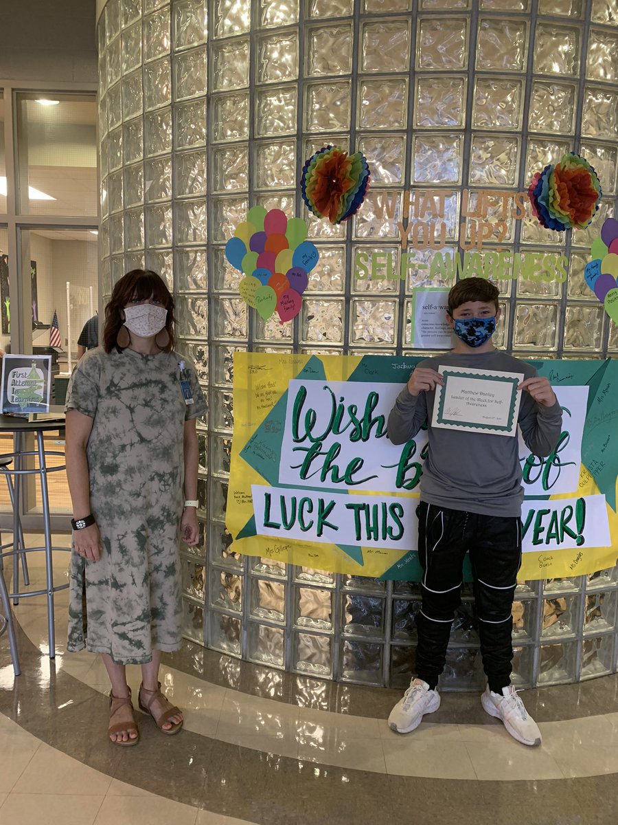 MMSMustangs14's tweet photo. Mrs. Hazelwood recognized 8th Grader, Alex Venegas and 7th Grader, Matthew Danley today for being Self-Aware Leaders! 

Students and Staff at MMMS are getting “carried” away with what lifts them up! 

#ItsAGreatDayToBeAMustang #ReadyResetGo! #NCSchoolsRiseToShine https://t.co/LxTa7fdL1V