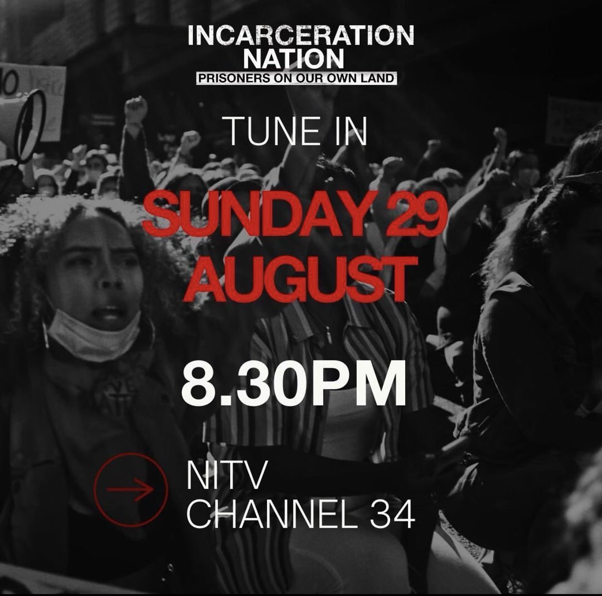 I’ll be hosting an INSTAGRAM LIVE straight after filling the release of #IncarcerationNation on Sunday night 

Join the conversation 🔊 with @JoshuaCreamer @DeanGibson4017 @KeenanMundine @deadlyccajs and myself @IndigenousX 

instagram.com/stories/incarc…