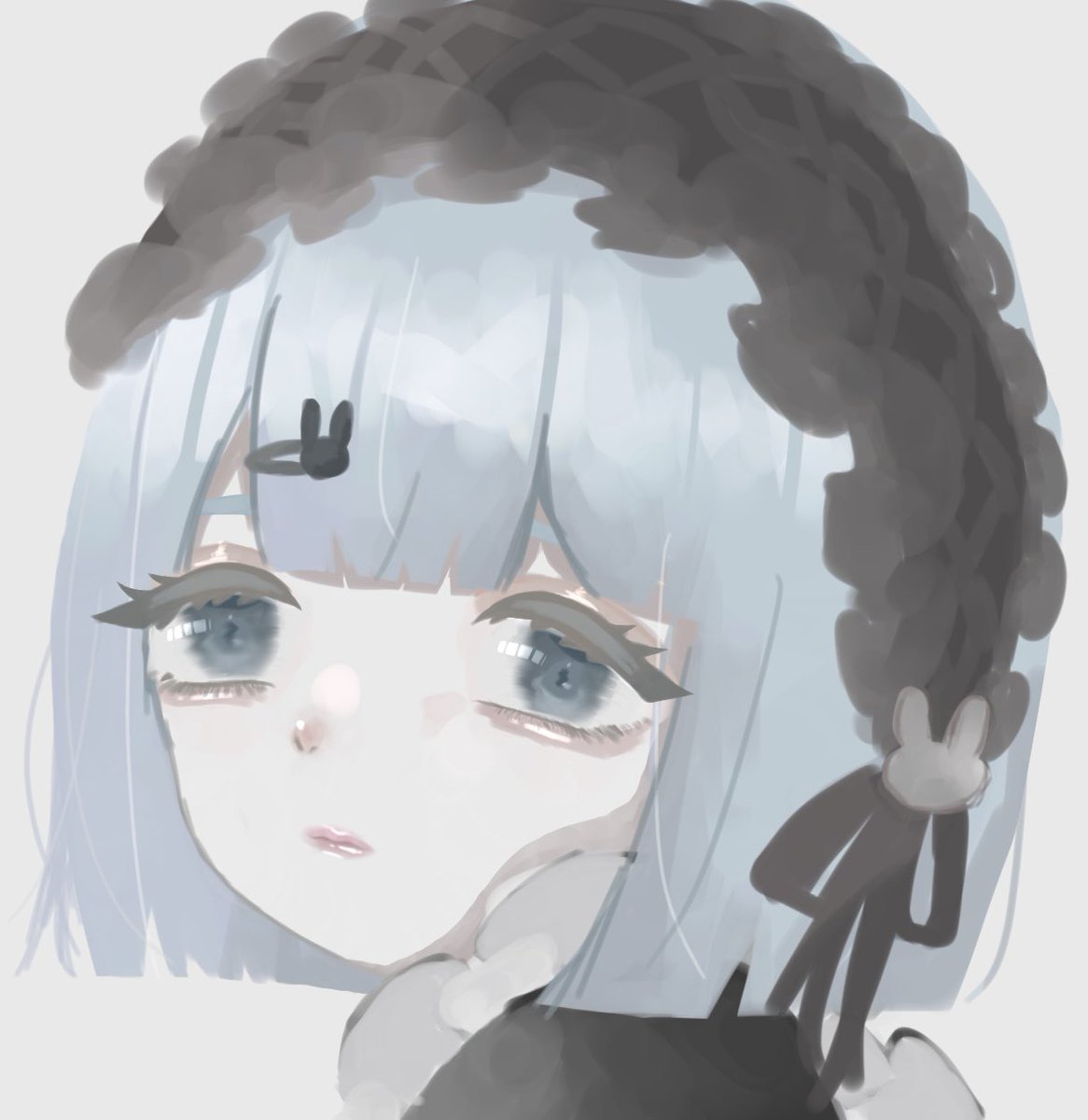0 1 V Twitter フリーアイコン 青系地雷女の子だよーん 0 1 V Twitter フリーアイコン 青系地雷女の子だよーん