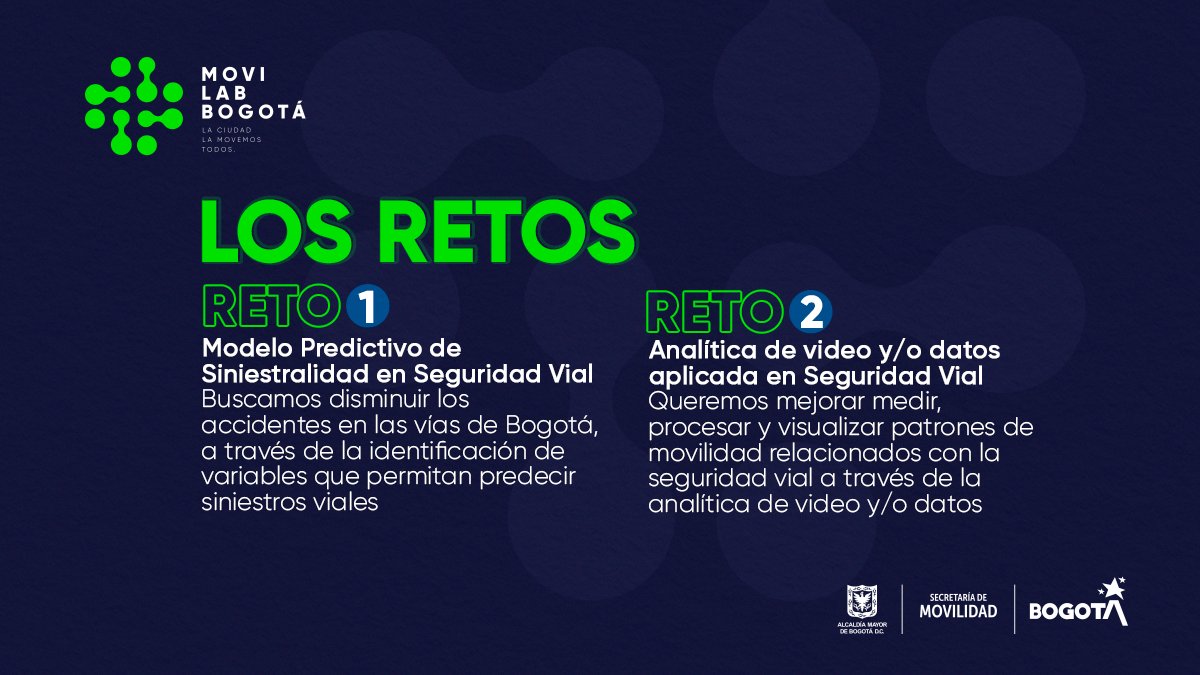 SectorMovilidad's tweet photo. No te pierdas la sesión de aclaración de inquietudes de la Convocatoria Safety Challenge de #MoviLab, este martes 31 de Agosto 5:00pm en: https://t.co/0ot2Yg8M2p
Como incentivos tendremos $US10.000 en créditos de AWS (aplica TyC) y la posibilidad de hacer visible tu solución. https://t.co/GFfQ901eii