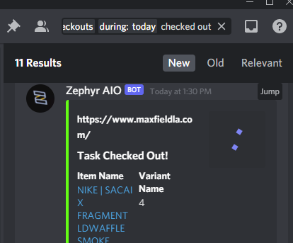 Rich_been_here's tweet photo. Shoutout to @ZephyrAIO and @SandProxies . Super happy for @unlucku_ and the rest of the Zephyr team for launching such an amazing product today, hope I can get a key to keep! https://t.co/7V0xhKm7sC