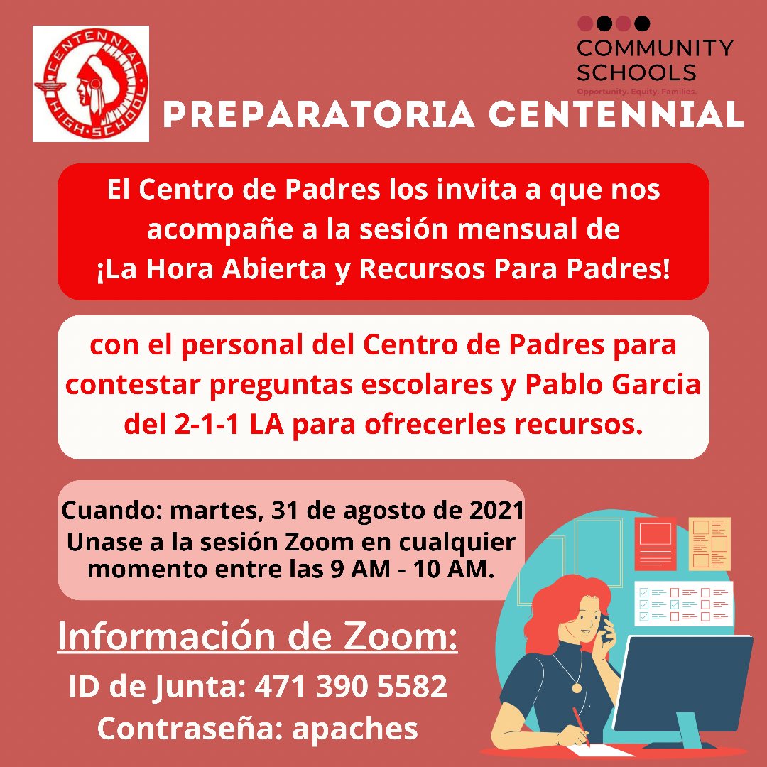 Centennial High Parent Center (@centennialhpc) on Twitter photo 
