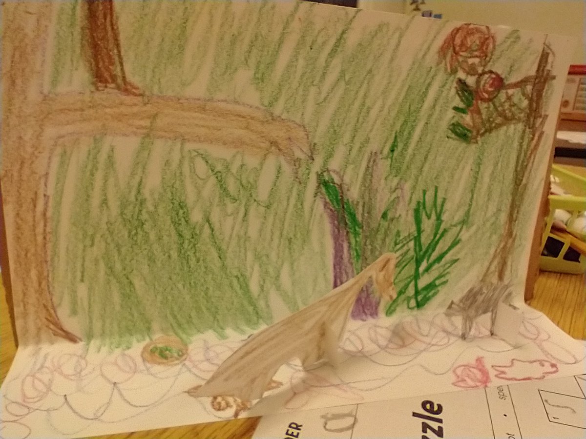 Jennife22039261's tweet photo. After a week of animal classification and habitat discussion it was time to build!  Here are a few FABULOUS dioramas, a shark, a whale, some tigers, a platypus and a porcupine.  @CTMontessori1 https://t.co/V8VhN43DWM