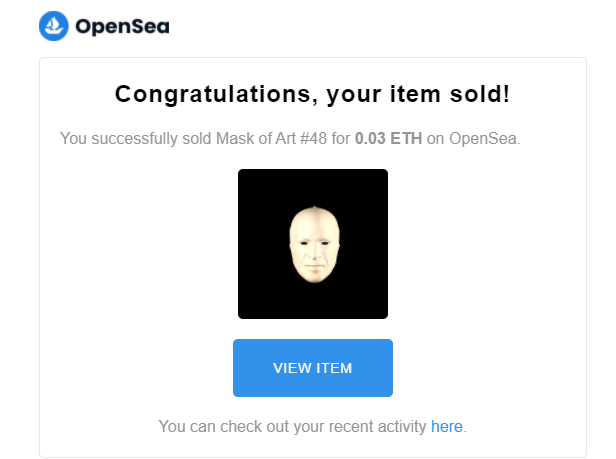 MaskofArt_'s tweet photo. Mask of Art #48 and #72  have been SOLD!🚨
Thank you 09A443🥰🥰
Visit our collection to find out more Mask of Art⚡️
➡️https://t.co/jIkWW3lCIk

#NFTCommunity #NFTs #NFTartist #nftcollector #NFTshill @opensea https://t.co/dDOH9Bvc3s