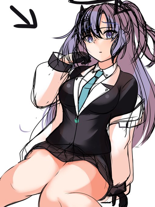 次のイラスト用ラフ 