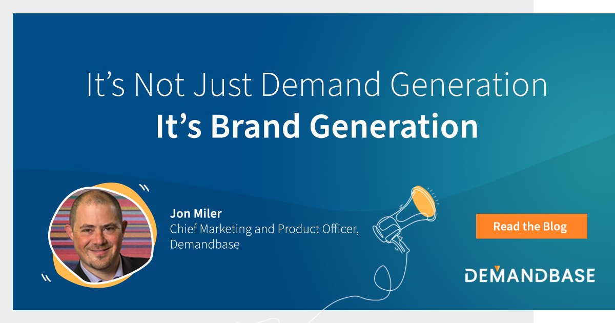 jonmiller's tweet photo. As I stated in the #ABXGuide, without good brand support, even the greatest #ABX programs will have you struggling to hit your goals.

In this article I go into how to build that brand support (hint: appeal to emotions and rationale).

Read more ➡️ https://t.co/dAteLhI0Lo #ABM https://t.co/2uQtp1JYJP