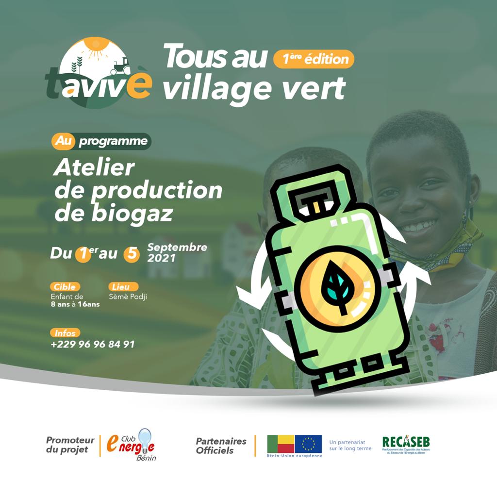 cenerb_ong's tweet photo. TOUS AU VILLAGE VERT (TAVIVE)
TAVIVE, atelier sur la production de biogaz, pour la valorisation énergétiquement nos déchets avec les enfants 

Inscription via le lien : https://t.co/LES5FnRbK9

Nombre de place très limité

#CENERB
#RECASEB
#UE
#TAVIVE https://t.co/T3HnpJK52d
