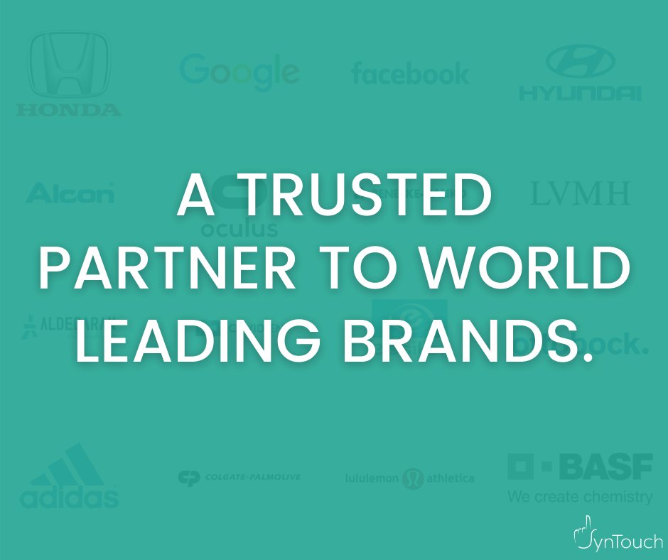 There's a reason SynTouch has worked with many of the world's #leadingbrands: because they trust us to find #scientificsolutions about the #feel of their #products.

Let's work together: syntouchinc.com

#haptics #hapticprofiles #thepoweroftouch #productfeel
