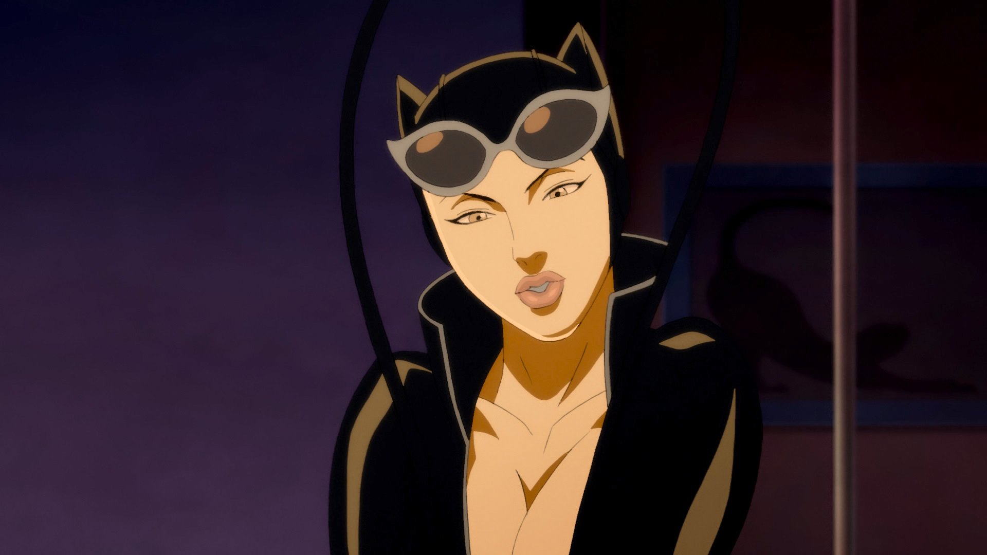 “Screenshots of Catwoman from DC Showcase: Catwoman. 