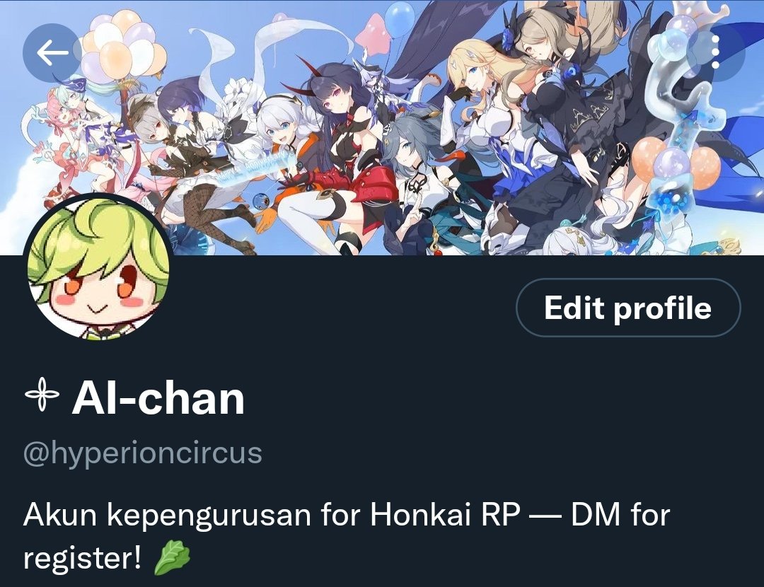 hyperioncircus's tweet photo. Dengan ini AI-chan mengganti username dari @/hyperionlokal menjadi @/hyperioncircus https://t.co/pLM1uHcboX