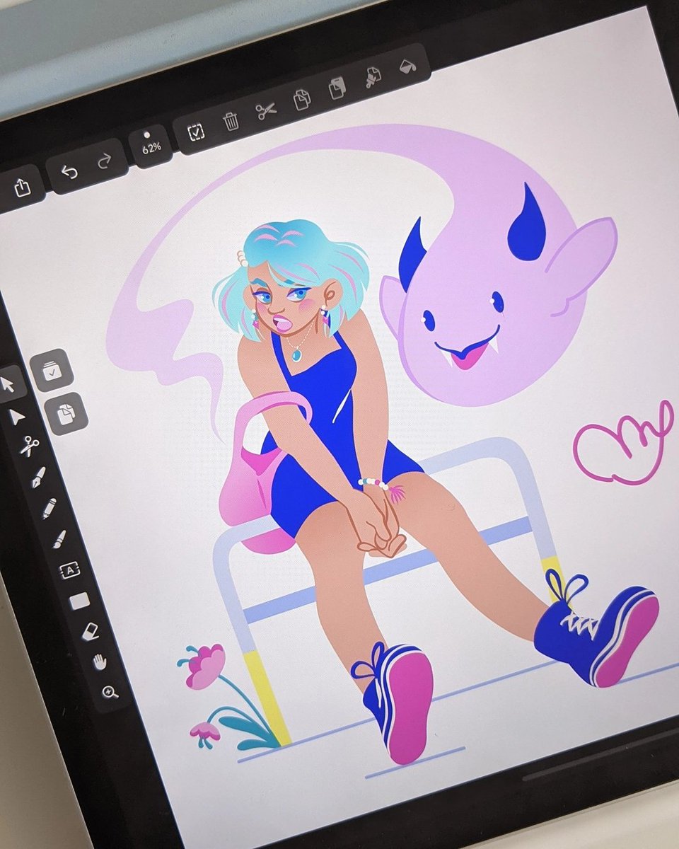 maddastic's tweet image. If you want to know how to design your characters with @vectornator you can follow this happy tutorial:

youtu.be/YvdAdFwCtF0 ✨

#tutorial #vectorar #characterdesign #magicalgirl #sailormoon