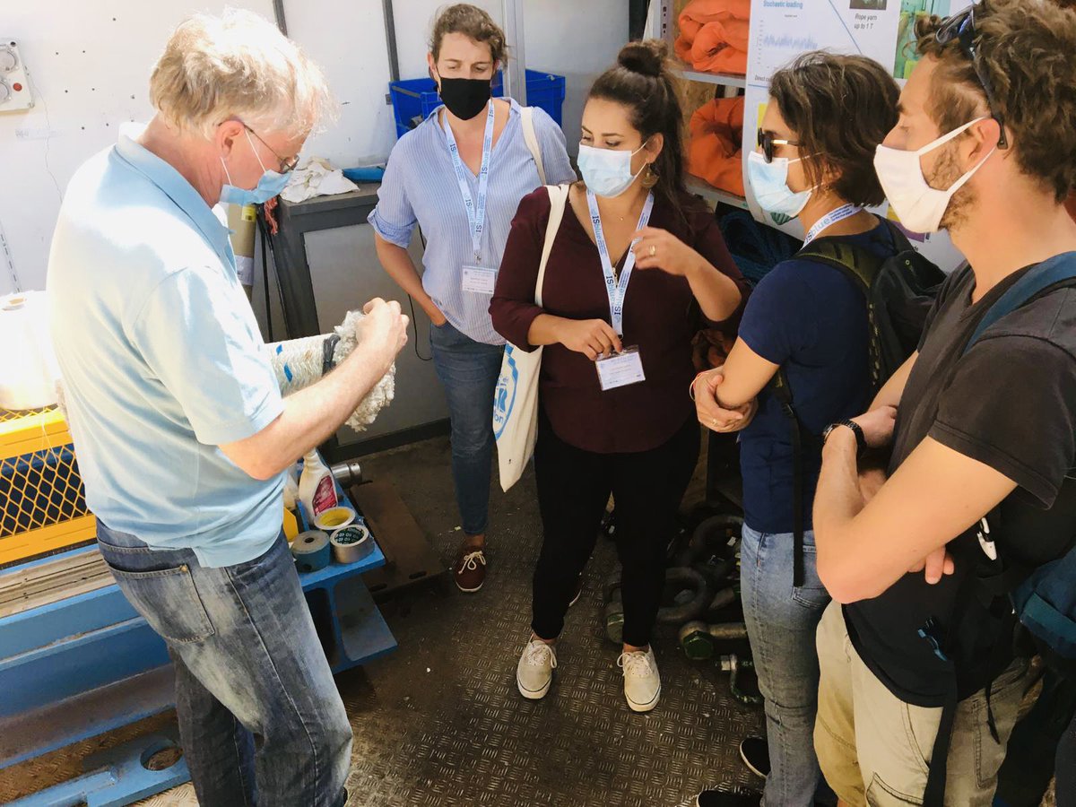 Ifremer_fr's tweet photo. Visite du bassin d'essai de #Plouzané, du Laboratoire Environnement Profond, de celui des Comportements des Structures en Mer… les visiteurs du jour ont eu une belle vue d'ensemble des moyens de recherche de l'Ifremer 🔍@MerEducation #MerEduc21 https://t.co/M2MIEwQQk9