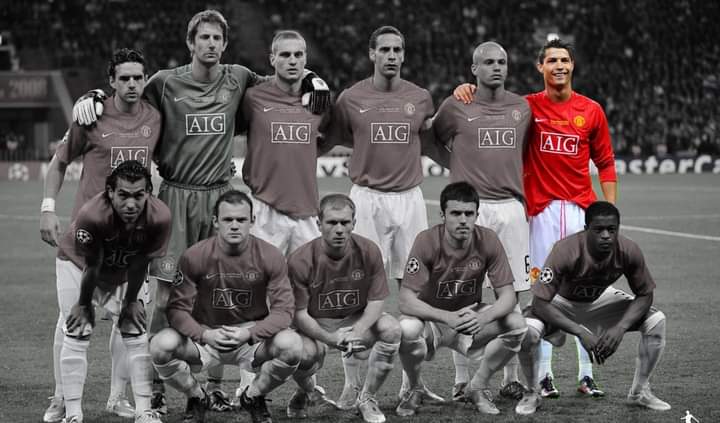 _BeFootball's tweet photo. Cristiano Ronaldo est le seul joueur encore en activité de la finale victorieuse de 2008 !

13 ans après, il est de retour à Manchester United ! ❤ https://t.co/xO354Xojr7