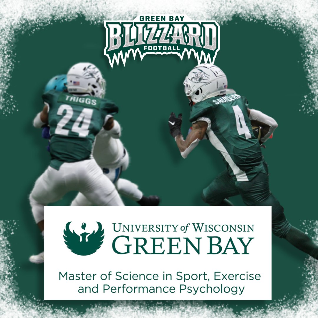 gbblizzard's tweet photo. The Green Bay Blizzard is partnering with @uwgb M.S. (Master of Science) Sport, Exercise, and Performance Psychology Program to promote athletes' mental health performance and well-being. Head Coach Corey Roberson will work closely with M.S. Program Chair Dr. Alan Chu!

#GoBlizz https://t.co/6OL8SudxdR