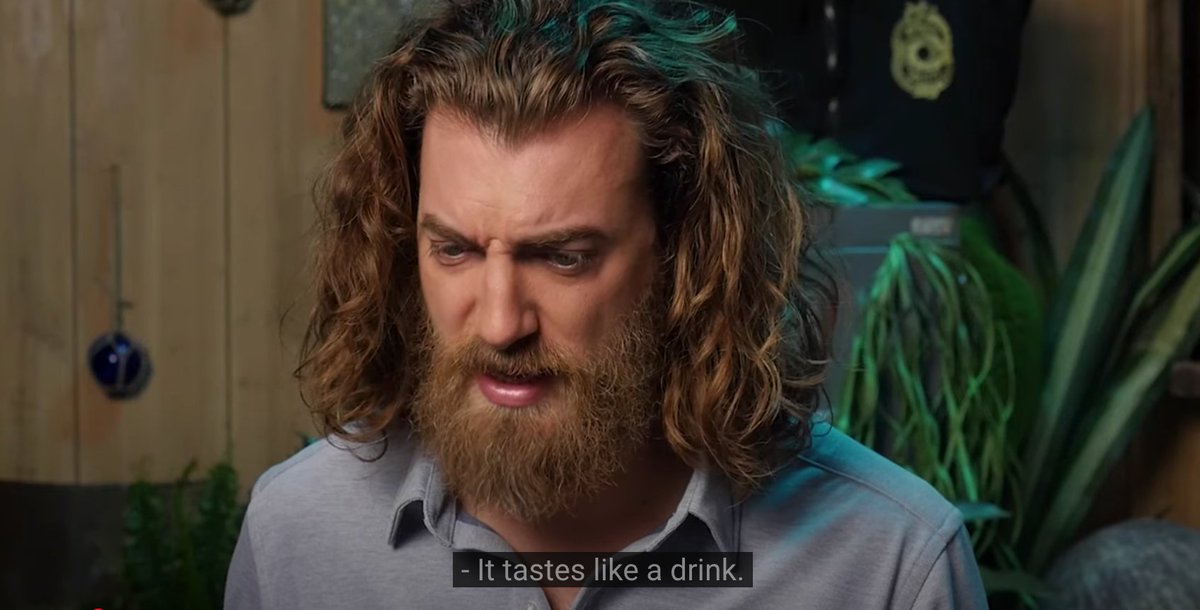 Mythical's tweet image. wow, a drink you say?!