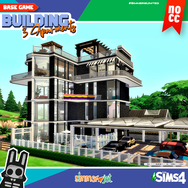 jethidalgo's tweet photo. **NEW** I built a BASE GAME BUILDING (3 apartments) - Not having all the packs in #TheSims4 doesn't mean that you cannot have beautiful houses, community lots and even buildings in the game
➡ Watch the video here: https://t.co/9Yl6anxU6V
#ShowUsYourSims #Sims4 #SimsBaseGame https://t.co/GVOtCY9BrM